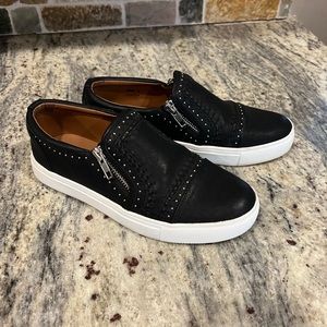 Report Austen Leather Studded Dress Sneakers